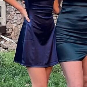 Windsor Midnight Blue Mini Dress